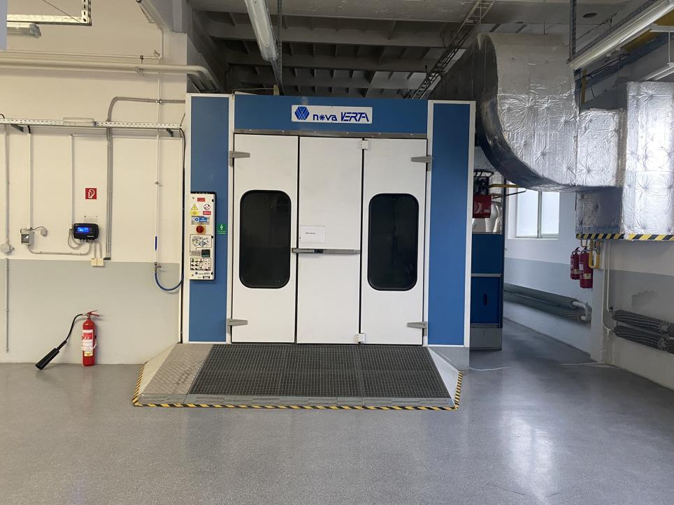 Used NovaVerta Excel 6600 Multi-purpose paint booth for wet painting of car parts for Sale (Auction Premium) | NetBid Industrial Auctions